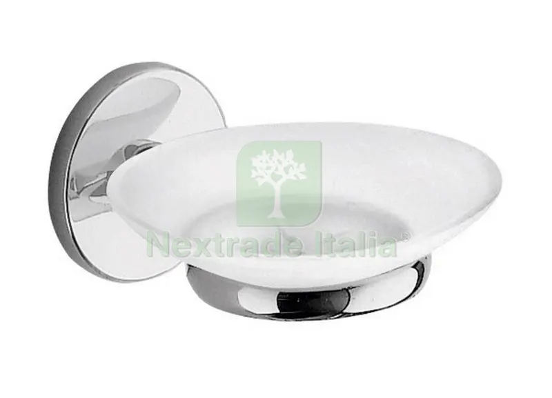 Gedy ART. 4211 Portasapone "vermont" Cromo — Accessori bagno — rif. FERX.49426