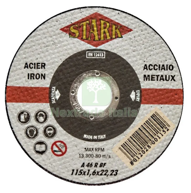 50PZ STARK MINIDISCO PER FERRO 115X1,6 — Punte, frese e dischi — rif. FERX.4973 50PZ STARK MINIDISCO PER FERRO 115X1,6 — Punte, frese e dischi — rif. FERX.4973