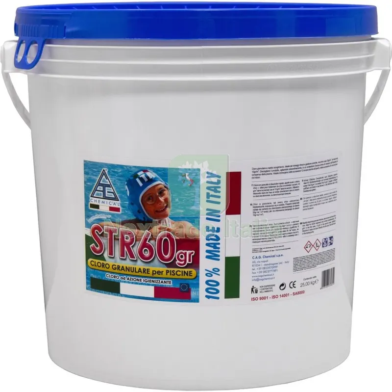 Cloro x Piscine in Polvere KG.25 — Piscine e strutture — rif. FERX.50002 Cloro x Piscine in Polvere KG.25 — Piscine e strutture — rif. FERX.50002