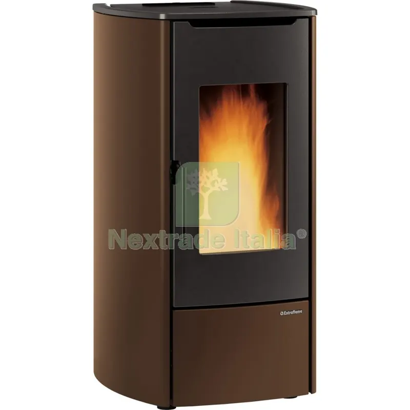 Stufa Pellet Marina Idro 11 Bronzo — Stufe e camini — rif. FERX.500025 Stufa Pellet Marina Idro 11 Bronzo — Stufe e camini — rif. FERX.500025