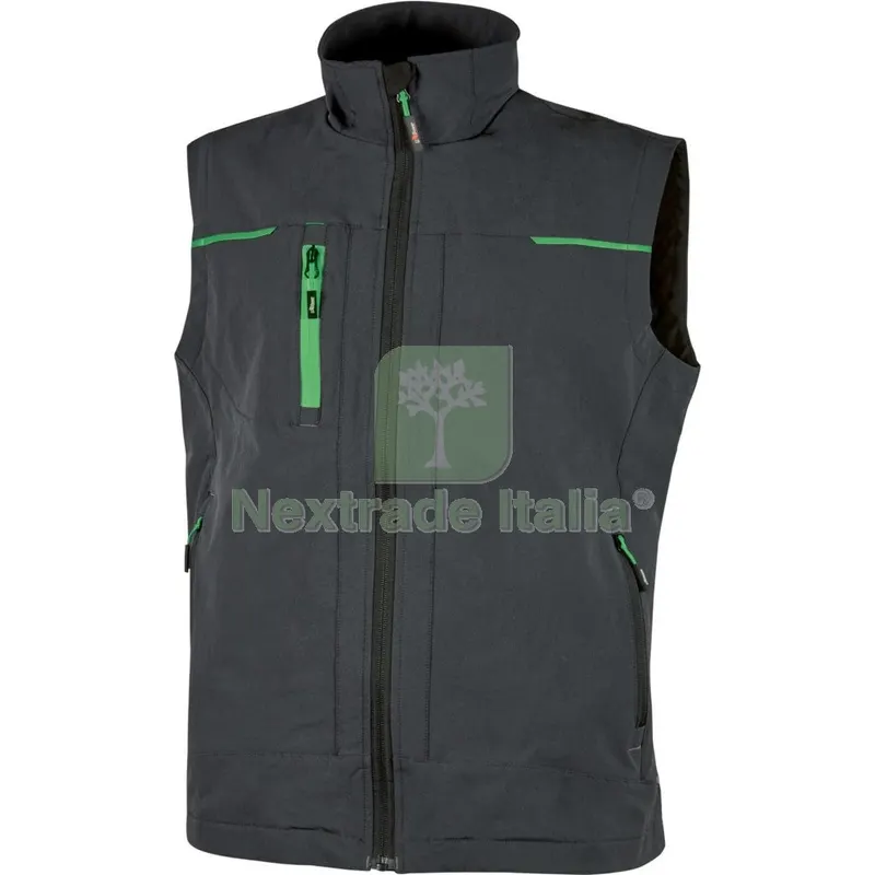 U-POWER GILET SATURN GRIGIO/VERDE TG.L — Protezioni corpo — rif. FERX.500128