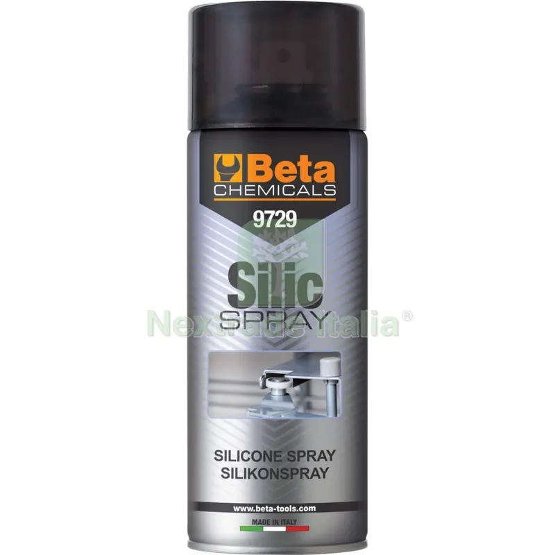 12PZ Beta ART. 9729 Silicone Spray ML.400 — Adesivi e sigillanti — rif. FERX.500231 12PZ Beta ART. 9729 Silicone Spray ML.400 — Adesivi e sigillanti — rif. FERX.500231