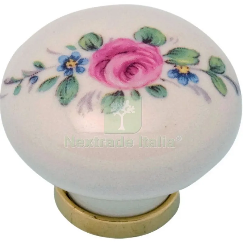 5BLISTER BL Pomoli Porcellana Tondo con Base F/20 (PZ.2) — Maniglie e pomelli — rif. FERX.500252 5BLISTER BL Pomoli Porcellana Tondo con Base F/20 (PZ.2) — Maniglie e pomelli — rif. FERX.500252