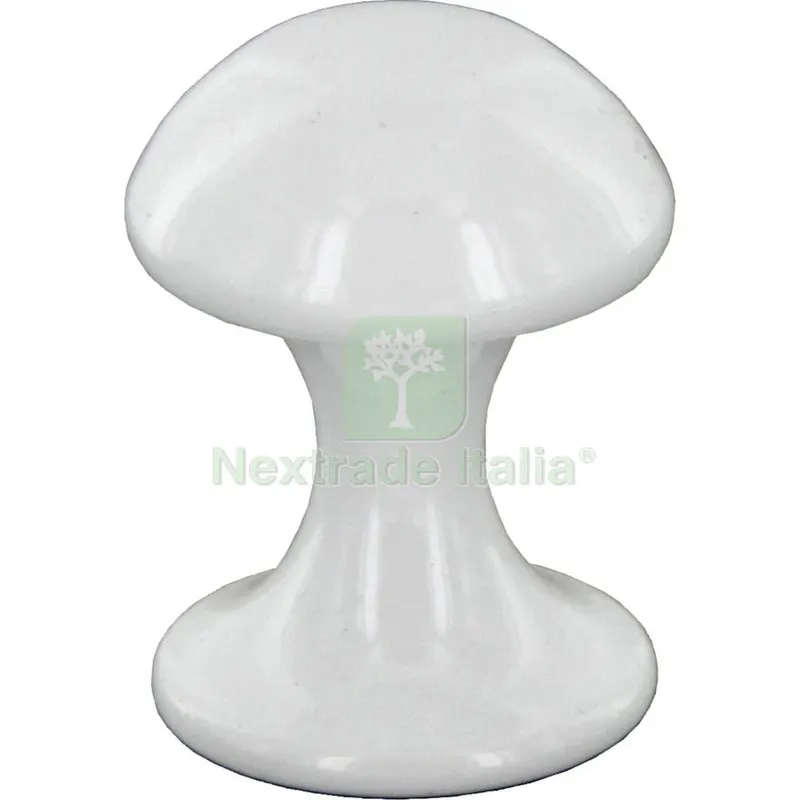 6BLISTER BL Pomoli ART.P0132 MM.18 Bianco (PZ.2) — Maniglie e pomelli — rif. FERX.500258