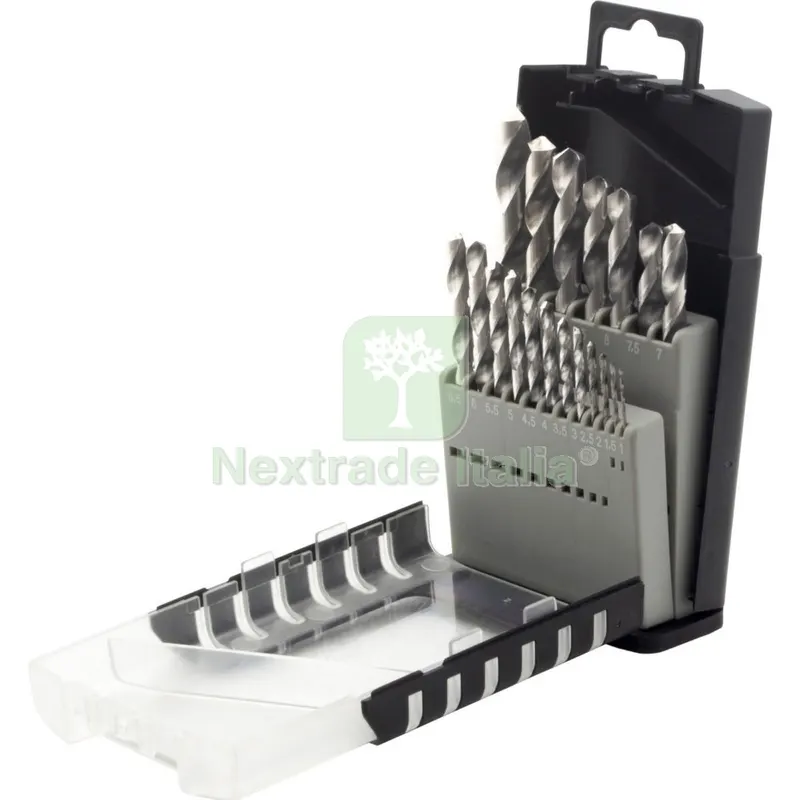 SERIE 19 PUNTE FRESATE 1-10 MM. — Punte, frese e dischi — rif. FERX.500312
