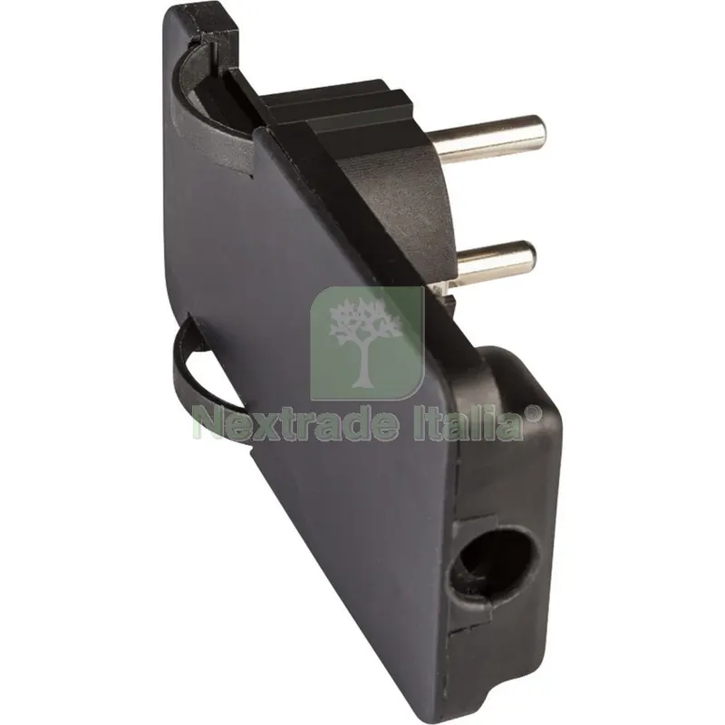 Polypool PP0454.1 Spina Spaziozero Schuko Nera — Interruttori e prese — rif. FERX.500330 Polypool PP0454.1 Spina Spaziozero Schuko Nera — Interruttori e prese — rif. FERX.500330