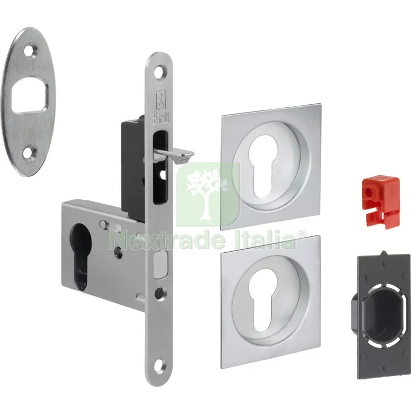 KIT PER PORTE SCORREVOLI EASY G500T YALE CROMO SATINATO — Serrature e cilindri — rif. FERX.500344 KIT PER PORTE SCORREVOLI EASY G500T YALE CROMO SATINATO — Serrature e cilindri — rif. FERX.500344