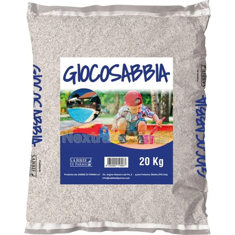 SABBIA QUARZIFERA KG.20 PER FILTRI A SABBIA — Irrigazione — rif. FERX.500408