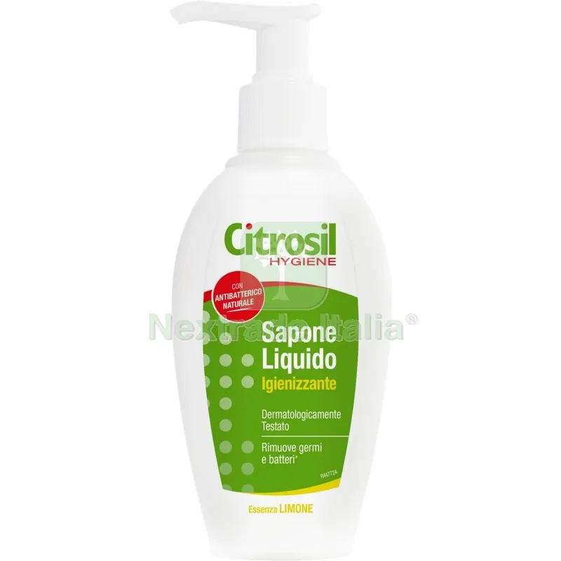 12PZ CITROSIL SAPONE LIQUIDO ANTIBATTERICO AGLI AGRUMI ML.250 — Diluenti e solventi — rif. FERX.500429