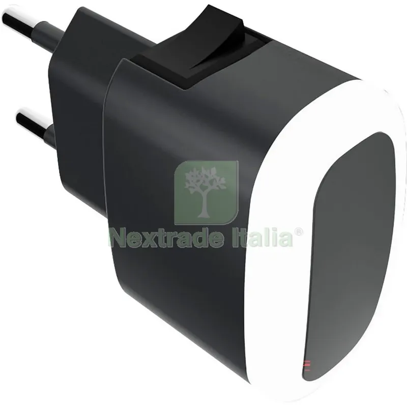 LUCE NOTTURNA LED CON INTERRUTTORE IL29 NERA — Interruttori e prese — rif. FERX.500434