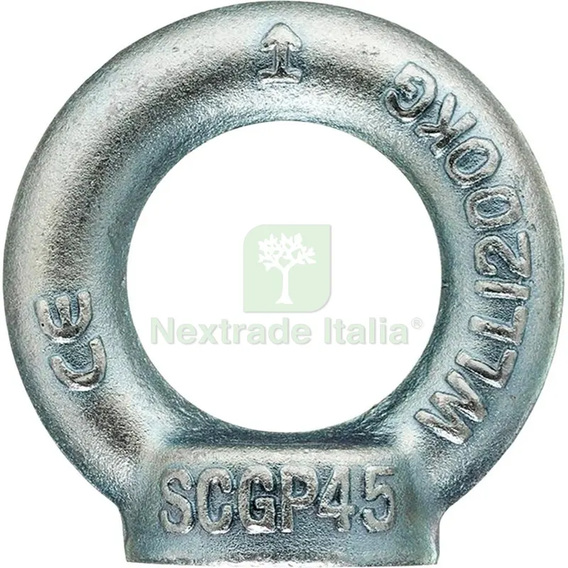 50PZ GOLFARI FEMMINA DIN 582 MA 10 ZINCATI — Funi, golfari e accessori sollevamento — rif. FERX.500467