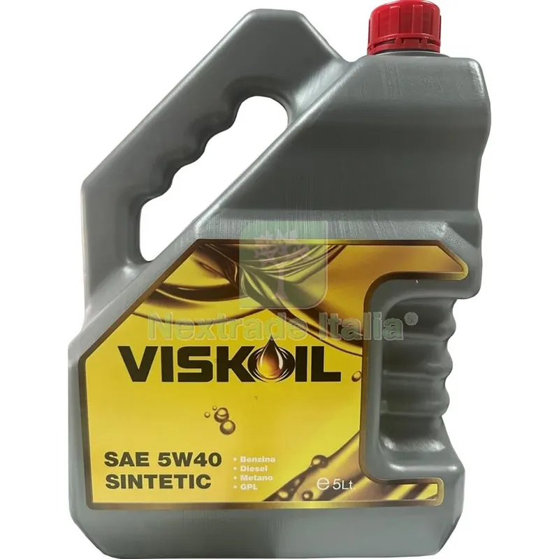 4PZ Viskoil Olio Motore 5W40 LT.5 — Ricambi e fluidi auto — rif. FERX.500487 4PZ Viskoil Olio Motore 5W40 LT.5 — Ricambi e fluidi auto — rif. FERX.500487