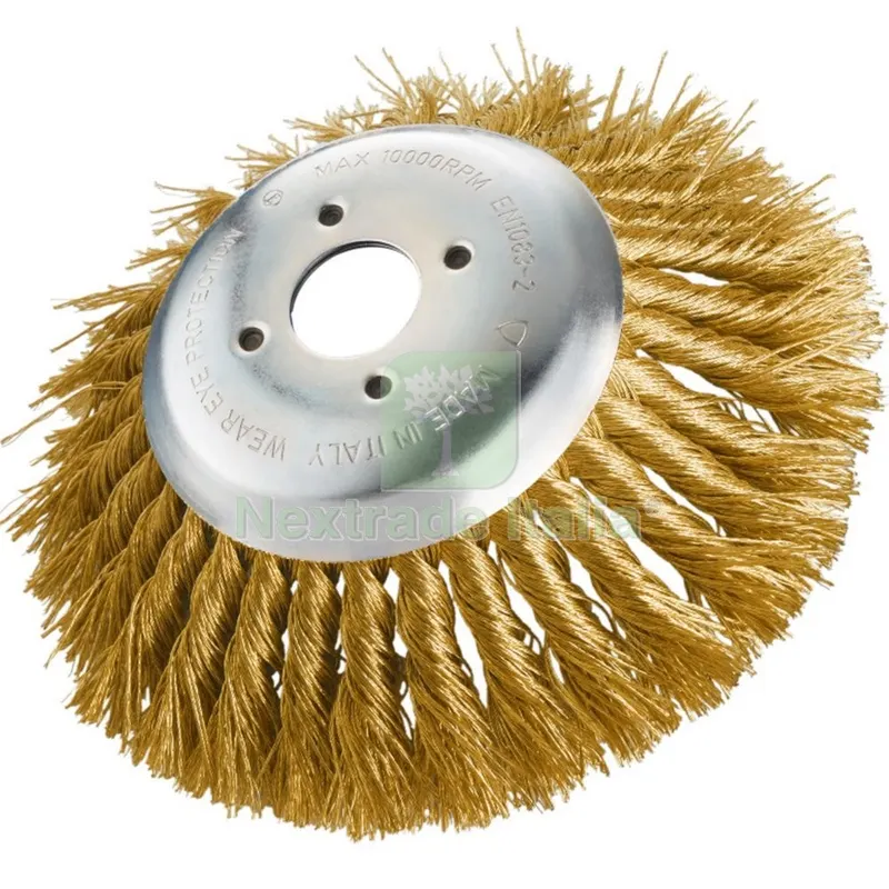 SPAZZOLA PER DECESPUGLIATORE MM.170 FILI LIZ — Attrezzi da giardino a motore — rif. FERX.500501 SPAZZOLA PER DECESPUGLIATORE MM.170 FILI LIZ — Attrezzi da giardino a motore — rif. FERX.500501