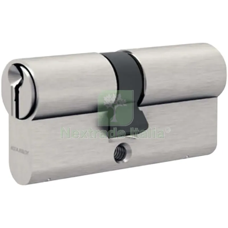 YALE CILINDRO GEMMA NICHELATO MM 80 (40.40) — Serrature e cilindri — rif. FERX.500531