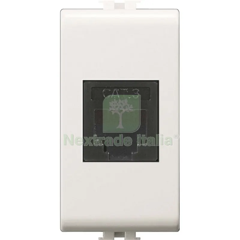 6PZ EASY ART.SE8989C4 PRESA TELEFONICA RJ11 PLUG 6/4 — Interruttori e prese — rif. FERX.500550