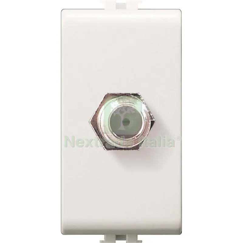 12PZ EASY ART.SE8173F PRESA COASSIALE SAT TIPO F — Interruttori e prese — rif. FERX.500555 12PZ EASY ART.SE8173F PRESA COASSIALE SAT TIPO F — Interruttori e prese — rif. FERX.500555