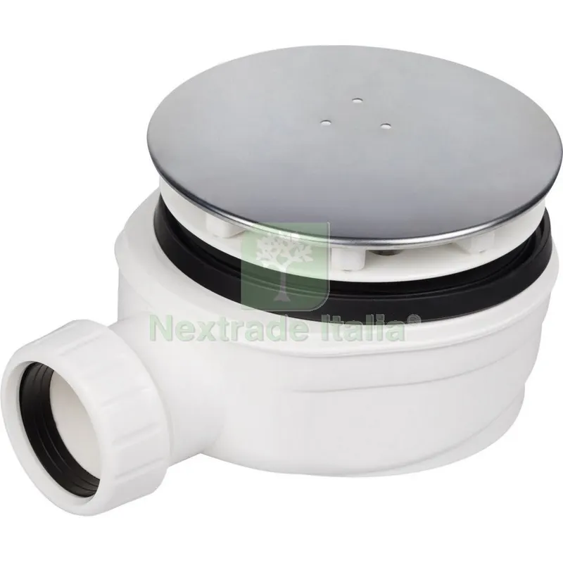 PILETTA DOCCIA RIBASSATA DIAM. MM. 90 CON COPERCHIO INOX. MM. 120 — Scarichi e sifoni — rif. FERX.500578 PILETTA DOCCIA RIBASSATA DIAM. MM. 90 CON COPERCHIO INOX. MM. 120 — Scarichi e sifoni — rif. FERX.500578