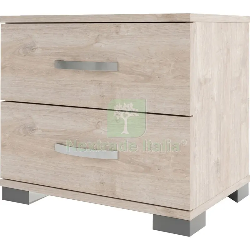 Kit Comodino 2 Cassetti 41X48X36 CM Rovere Vintage K360 — Arredo — rif. FERX.500629 Kit Comodino 2 Cassetti 41X48X36 CM Rovere Vintage K360 — Arredo — rif. FERX.500629