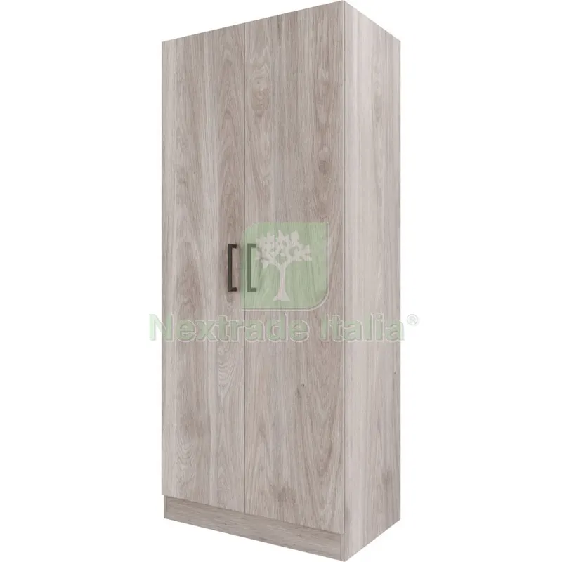 Kit Armadio 2 Ante 190X80X52 CM Rovere Grigio K357 — Arredo — rif. FERX.500632 Kit Armadio 2 Ante 190X80X52 CM Rovere Grigio K357 — Arredo — rif. FERX.500632