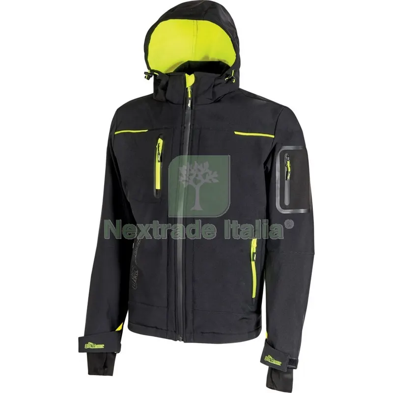 U-POWER GIACCONE SPACE NERO-GIALLO TAGLIA XXL — Protezioni corpo — rif. FERX.500681 U-POWER GIACCONE SPACE NERO-GIALLO TAGLIA XXL — Protezioni corpo — rif. FERX.500681