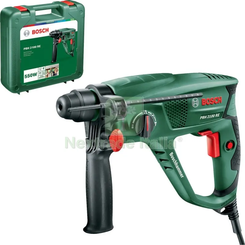 BOSCH-V TASSELLATORE 550W PBH 2100 RE — Trapani e avvitatori — rif. FERX.500765