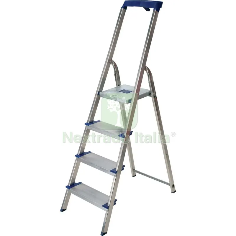 Scala Alluminio Gamma Maxi Gradini 4 — Tempo libero outdoor — rif. FERX.500771 Scala Alluminio Gamma Maxi Gradini 4 — Tempo libero outdoor — rif. FERX.500771