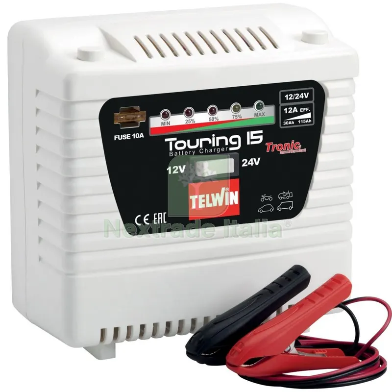CARICABATTERIA TOURING 15 12/24V — Batterie e caricabatterie — rif. FERX.500788