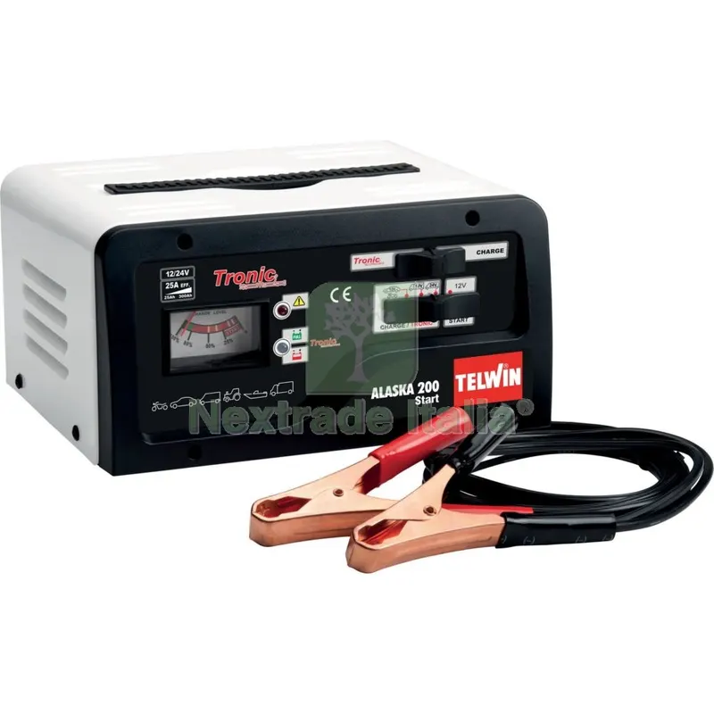 CARICABATTERIA ALASKA 200 START 12/24V — Batterie e caricabatterie — rif. FERX.500789 CARICABATTERIA ALASKA 200 START 12/24V — Batterie e caricabatterie — rif. FERX.500789