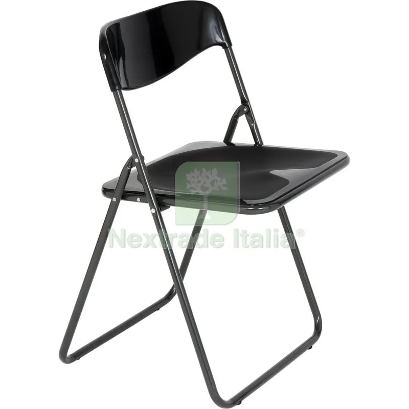 SEDIA PIEGHEVOLE POKER NERA — Arredo — rif. FERX.500803