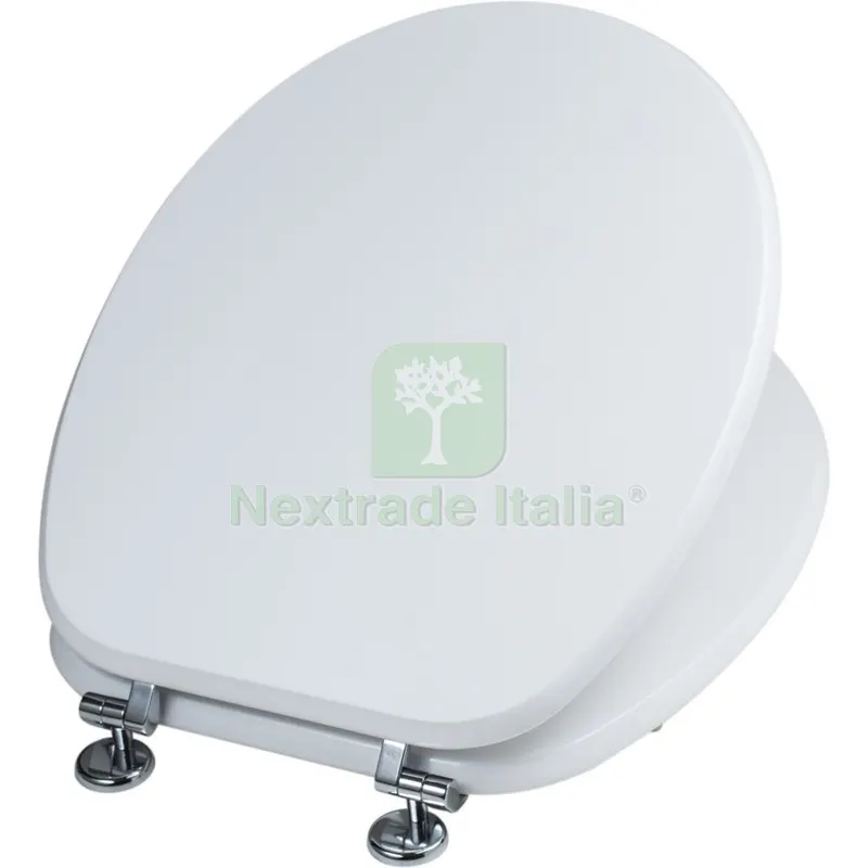 COPRIVASO IN LEGNO UNIVERSALE BIANCO ANTIBATTERICO CWATHQ — Sanitari e ceramiche — rif. FERX.500829 COPRIVASO IN LEGNO UNIVERSALE BIANCO ANTIBATTERICO CWATHQ — Sanitari e ceramiche — rif. FERX.500829