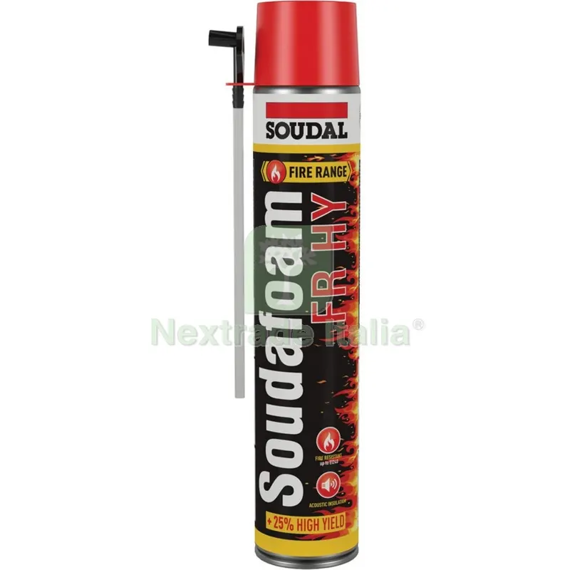 Soudal Schiuma Poliuretanica Manuale Antifuoco ML.750 — Adesivi e sigillanti — rif. FERX.500902 Soudal Schiuma Poliuretanica Manuale Antifuoco ML.750 — Adesivi e sigillanti — rif. FERX.500902
