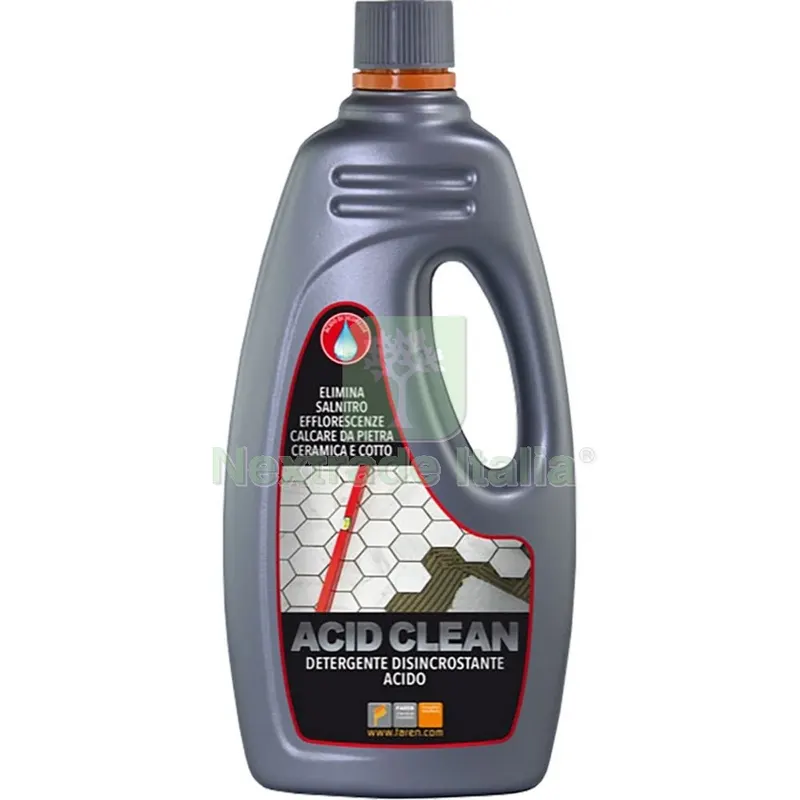 DETERGENTE DISINCROSTANTE ACID CLEAN LT 1 — Detergenti e pulitori casa — rif. FERX.500907 DETERGENTE DISINCROSTANTE ACID CLEAN LT 1 — Detergenti e pulitori casa — rif. FERX.500907