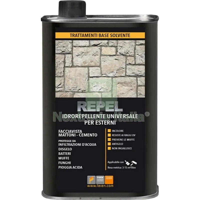 IMPERMEABILIZZANTE UNIVERSALE REPEL LT 1 — Isolanti e reti — rif. FERX.500912 IMPERMEABILIZZANTE UNIVERSALE REPEL LT 1 — Isolanti e reti — rif. FERX.500912