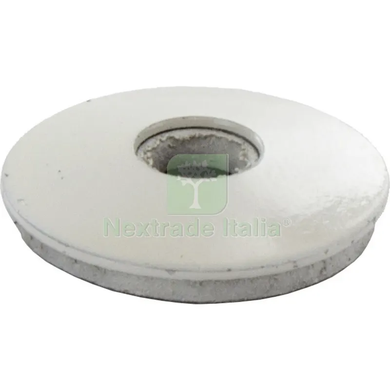 Scatolo Rondelle Fette Tonde con Guarnizione 6,7X22 MM Bianco Grigio (PZ.25) — Guarnizioni e tenute — rif. FERX.500927 Scatolo Rondelle Fette Tonde con Guarnizione 6,7X22 MM Bianco Grigio (PZ.25) — Guarnizioni e tenute — rif. FERX.500927