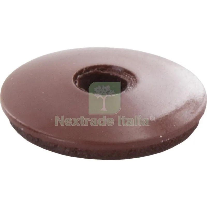 Scatolo Rondelle Fette Tonde con Guarnizione 6,7X22 MM Rosso Siena (PZ.25) — Guarnizioni e tenute — rif. FERX.500928