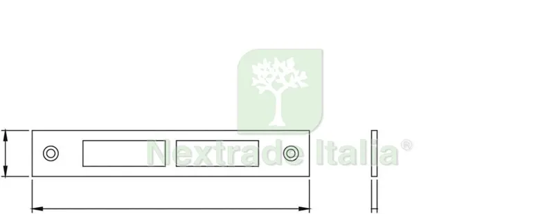5PZ ISEO ART. 038.080 CONTROPIASTRA X ART. 981-983 — Serrature e cilindri — rif. FERX.50095 — foto 3 5PZ ISEO ART. 038.080 CONTROPIASTRA X ART. 981-983 — Serrature e cilindri — rif. FERX.50095 — foto 3