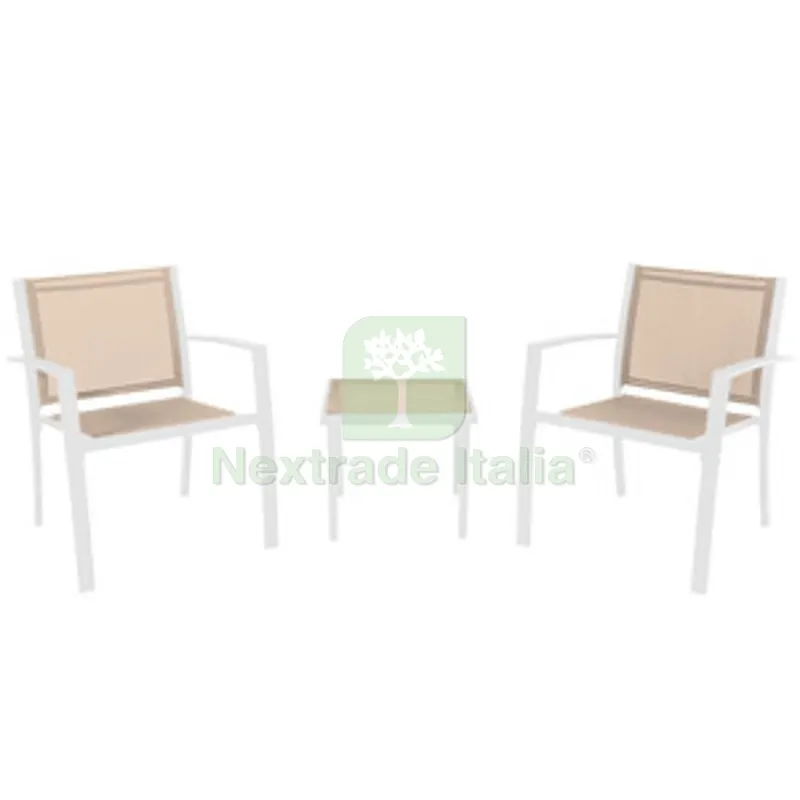 Salottino PZ.3 Havana Acciaio Tortora — Tempo libero outdoor — rif. FERX.500967 Salottino PZ.3 Havana Acciaio Tortora — Tempo libero outdoor — rif. FERX.500967