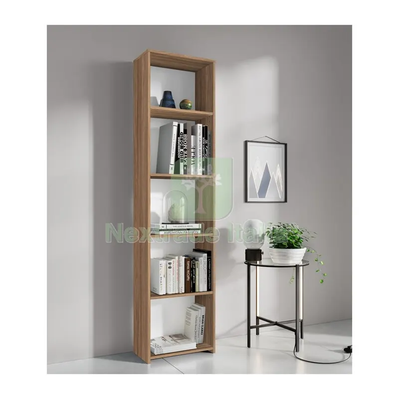 Kit Libreria 4 Ripiani Rovere BAR. CM.L45XH183XD25 — Arredo — rif. FERX.501011