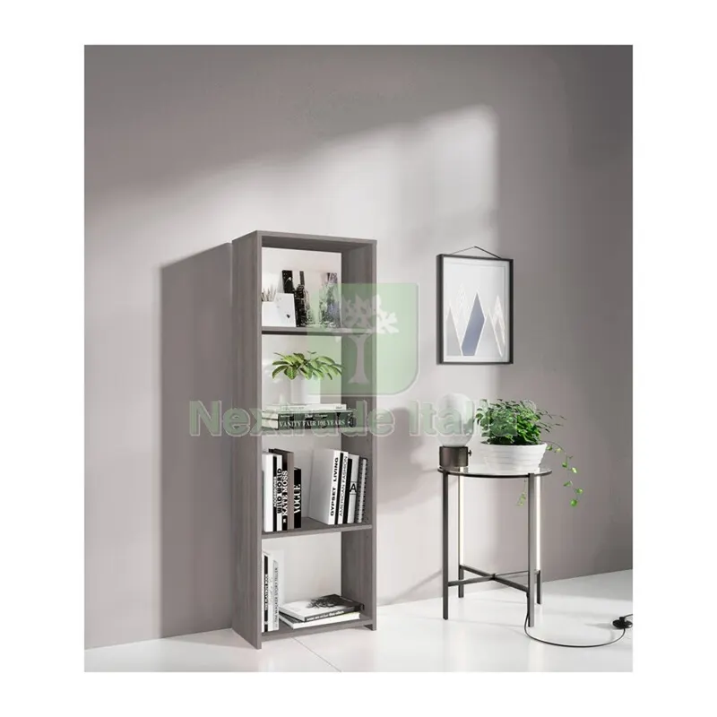 Kit Libreria 3 Ripiani Rovere GRI. CM.L45XH138XD25 — Arredo — rif. FERX.501018 Kit Libreria 3 Ripiani Rovere GRI. CM.L45XH138XD25 — Arredo — rif. FERX.501018