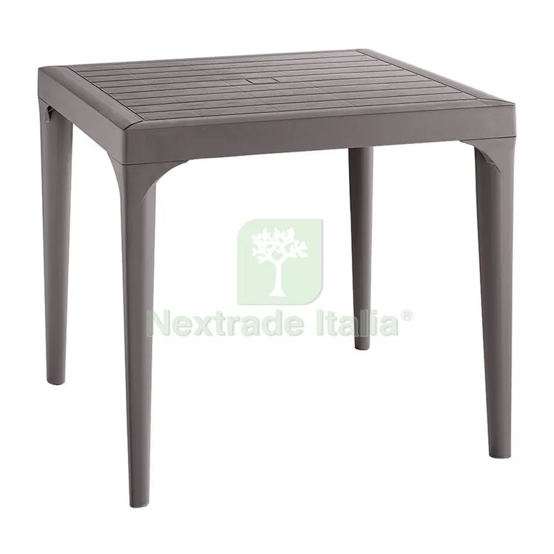 TAVOLO RESINA MALMO CM 80X80X74H TORTORA — Scarichi e sifoni — rif. FERX.501035 TAVOLO RESINA MALMO CM 80X80X74H TORTORA — Scarichi e sifoni — rif. FERX.501035