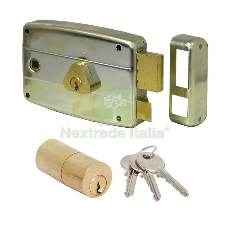Cisa 50571 MM.60 DX Serratura Applicazione per Ferro Quadro Manuale — Serrature e cilindri — rif. FERX.501055 Cisa 50571 MM.60 DX Serratura Applicazione per Ferro Quadro Manuale — Serrature e cilindri — rif. FERX.501055