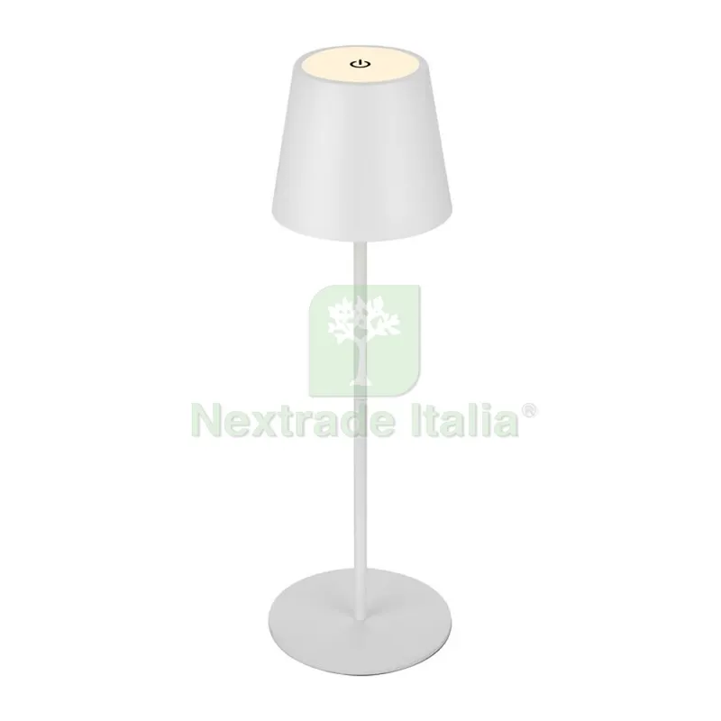 LAMPADA DA TAVOLO BT10003 BIANCO BATTERIA RICAR. — Illuminazione — rif. FERX.501164