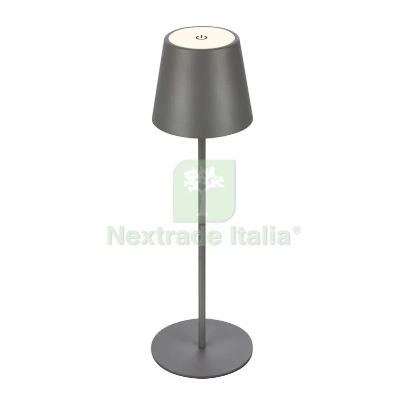 Lampada da Tavolo BT10004 Grigio Batteria Ricaric. — Illuminazione — rif. FERX.501166