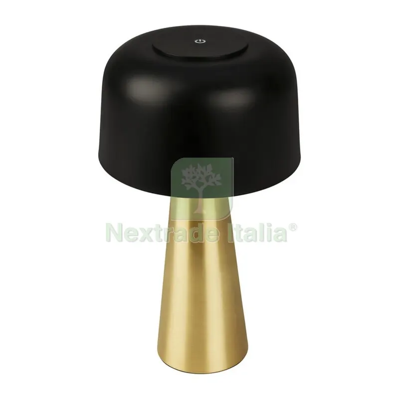 Lampada da Tavolo BT10005 Nero/Oro Batteria Ricar. — Illuminazione — rif. FERX.501168 Lampada da Tavolo BT10005 Nero/Oro Batteria Ricar. — Illuminazione — rif. FERX.501168