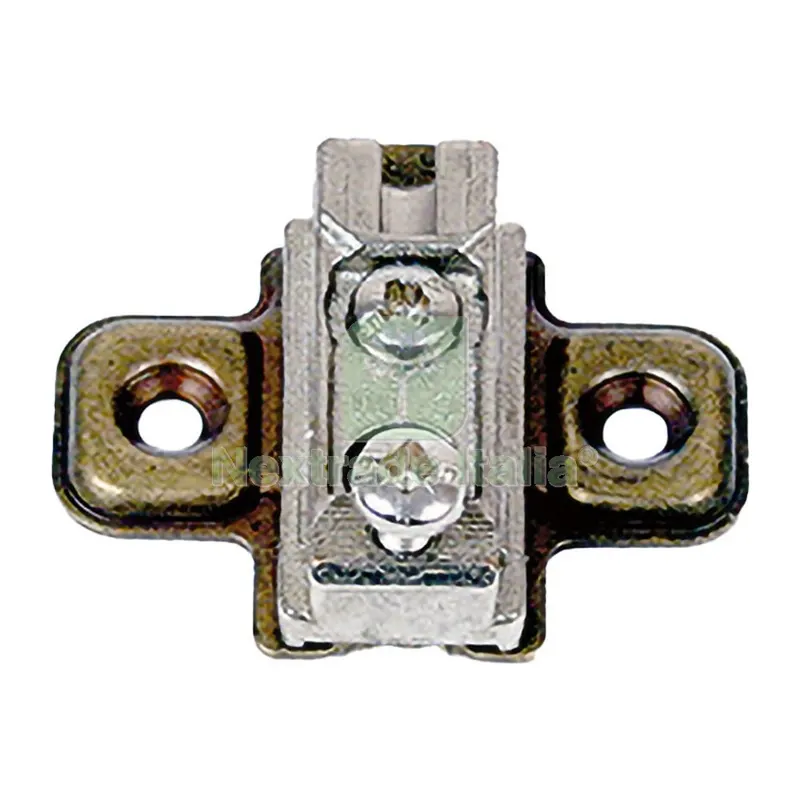 50PZ BASETTA PER CERNIERE ART.A0051 BRONZATA ANT. — Cerniere e cardini — rif. FERX.501218