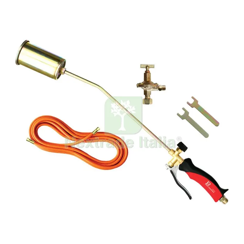 KIT CANNELLO 75 CM BRUCIAT. 60 MM TUBO E REG — Tubi e raccordi — rif. FERX.501234