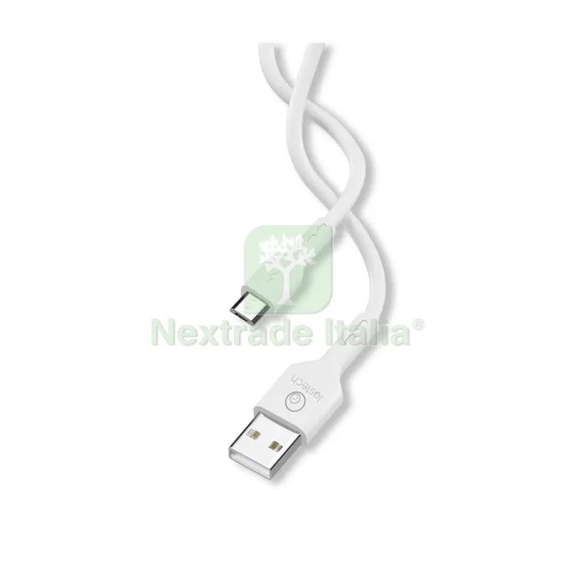 Cavo USB Flessibile Bianco 1M Micro USB — Cavi e fili — rif. FERX.501238