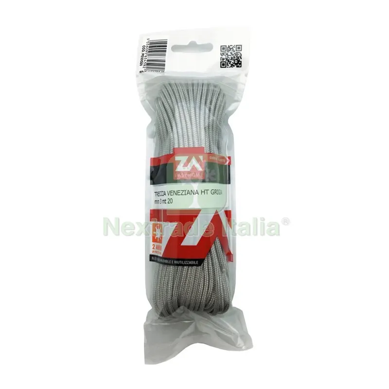LACCIO PER VENEZIANE CF 20 M GRIGIO — Casalinghi e organizzazione — rif. FERX.501276 LACCIO PER VENEZIANE CF 20 M GRIGIO — Casalinghi e organizzazione — rif. FERX.501276