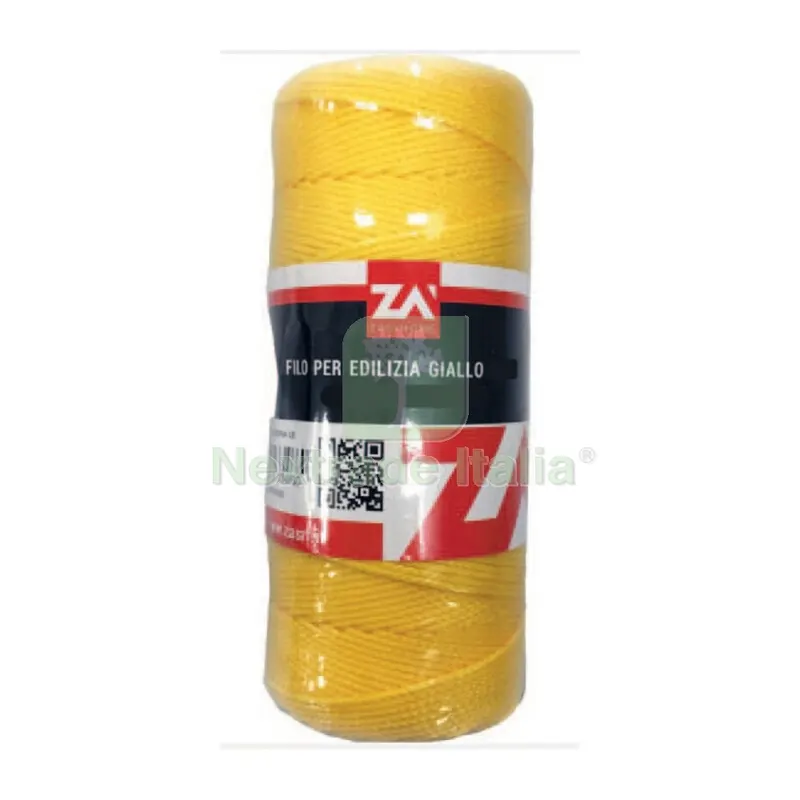FILO PER EDILIZIA 1,8 MM CF 50 M GIALLO — Tubi e raccordi — rif. FERX.501289