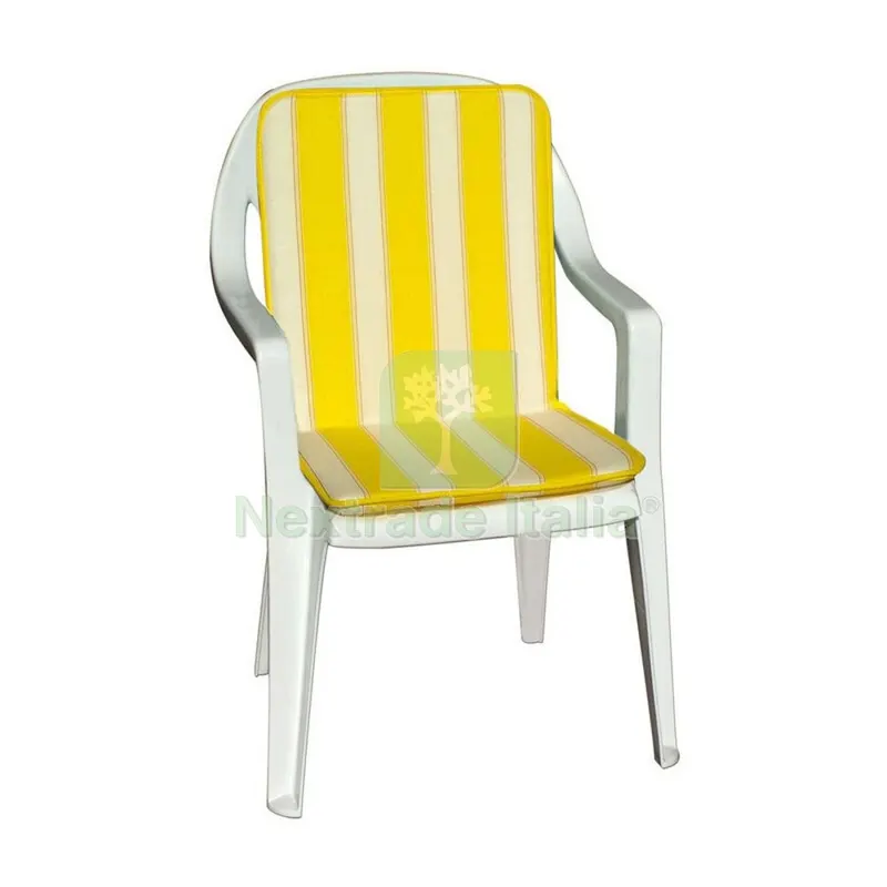 8PZ Cuscino Schienale Basso Double Rigato Antracite — Tempo libero outdoor — rif. FERX.501294 8PZ Cuscino Schienale Basso Double Rigato Antracite — Tempo libero outdoor — rif. FERX.501294